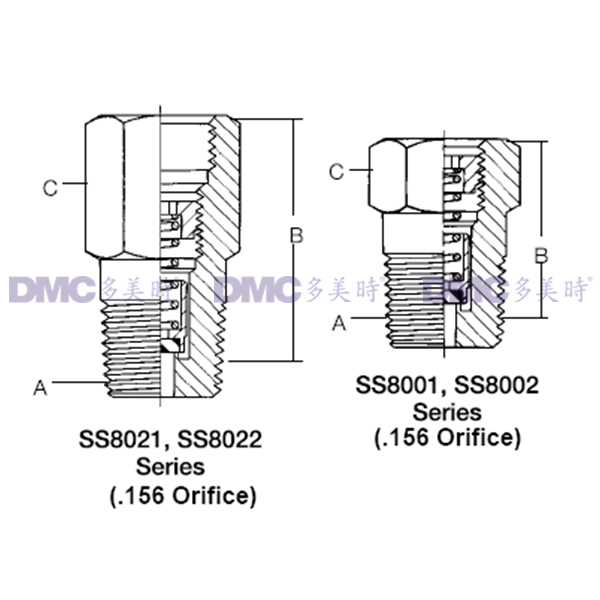 RegO SS8022J-1/2 天然氣安全閥 DN15不銹鋼安全閥_2